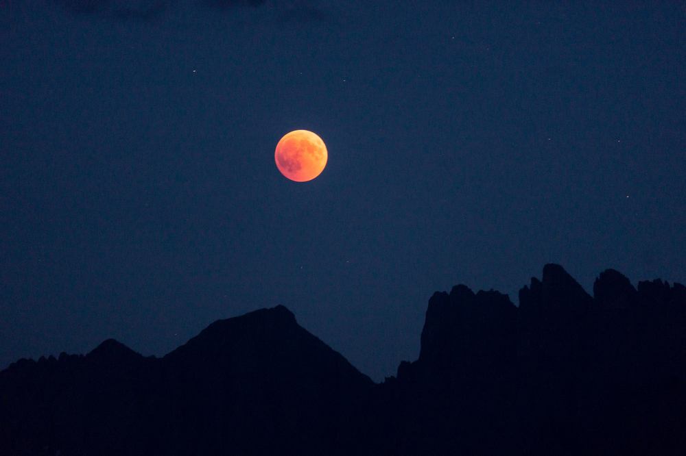 Die letzte Mondfinsternis in Suedtirol am 27. Juli 2018 2 Foto David Gruber