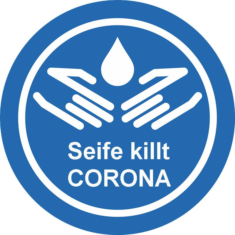 Seife killt Corona
