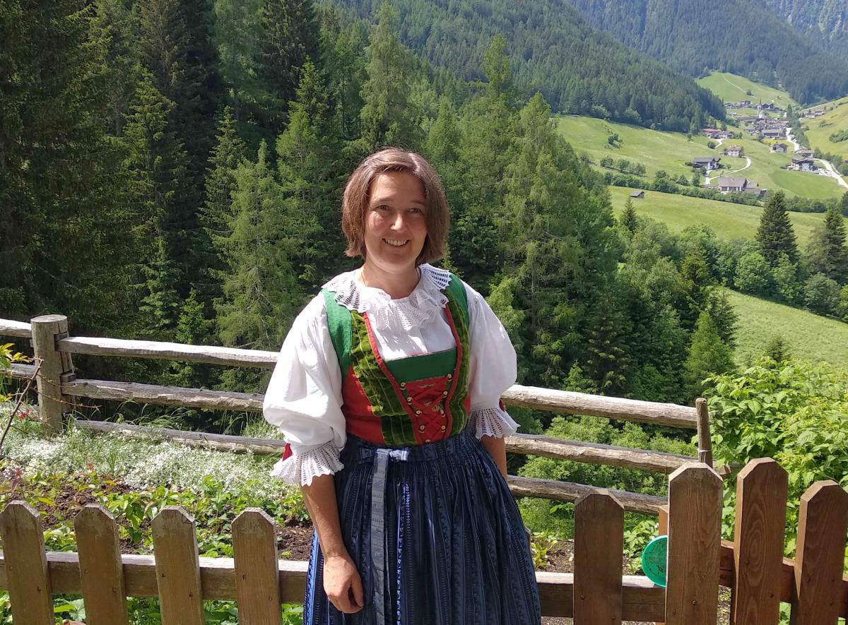 Bäuerin des Jahres 2022 Margareth Hofer Vanzetta vom Gogerer Hof in Ratschings