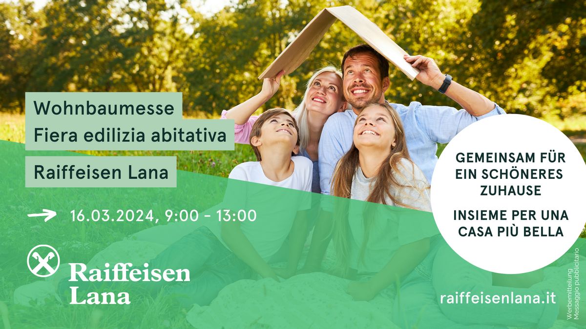 Erste Wohnbaumesse Lana Raika 2024